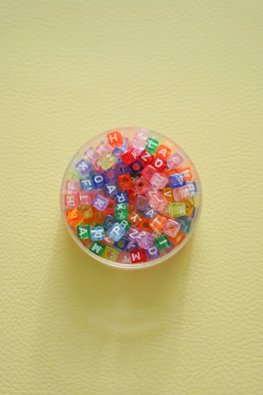 CHARM #2 - square colour letters