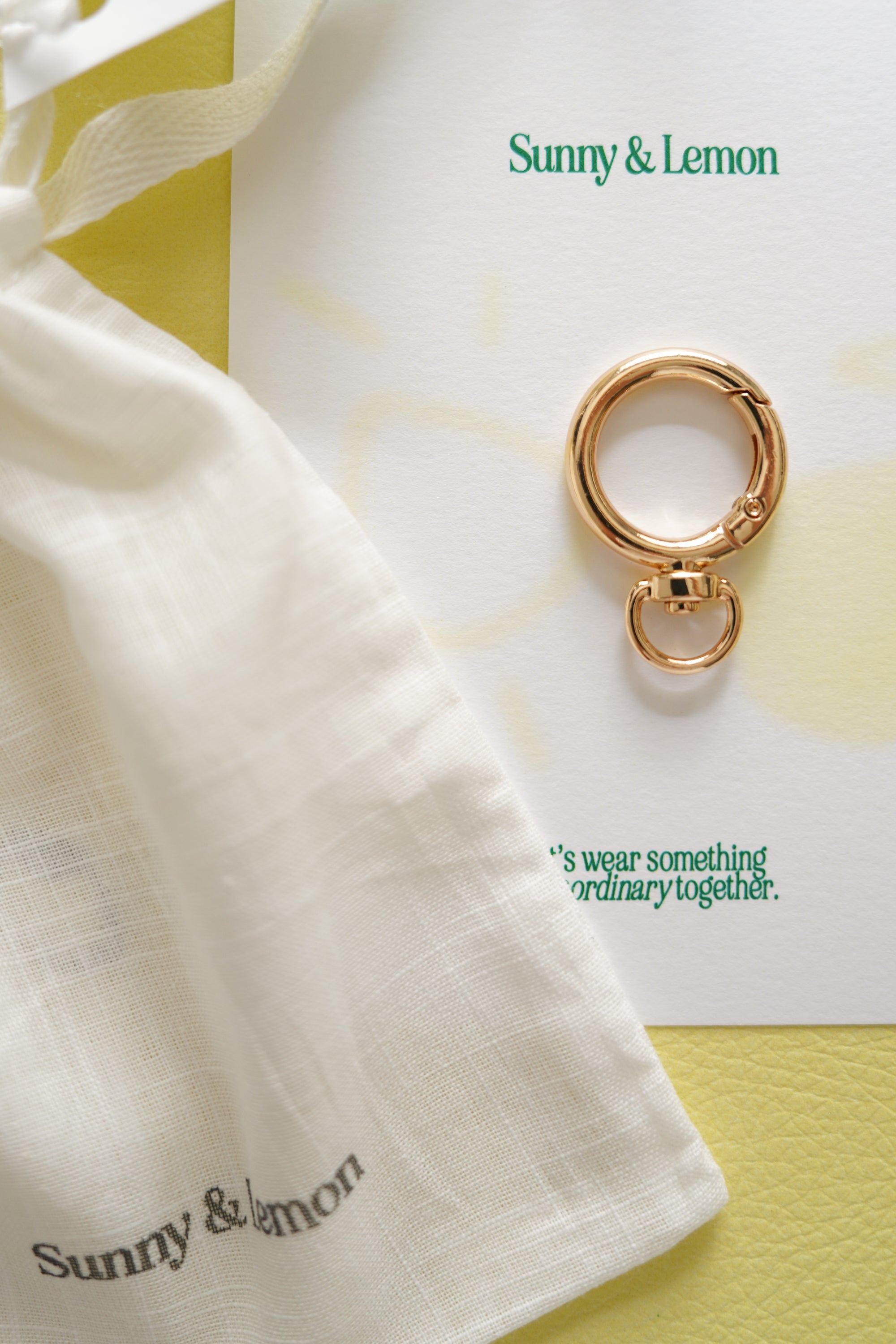 Gold Ring Clasp