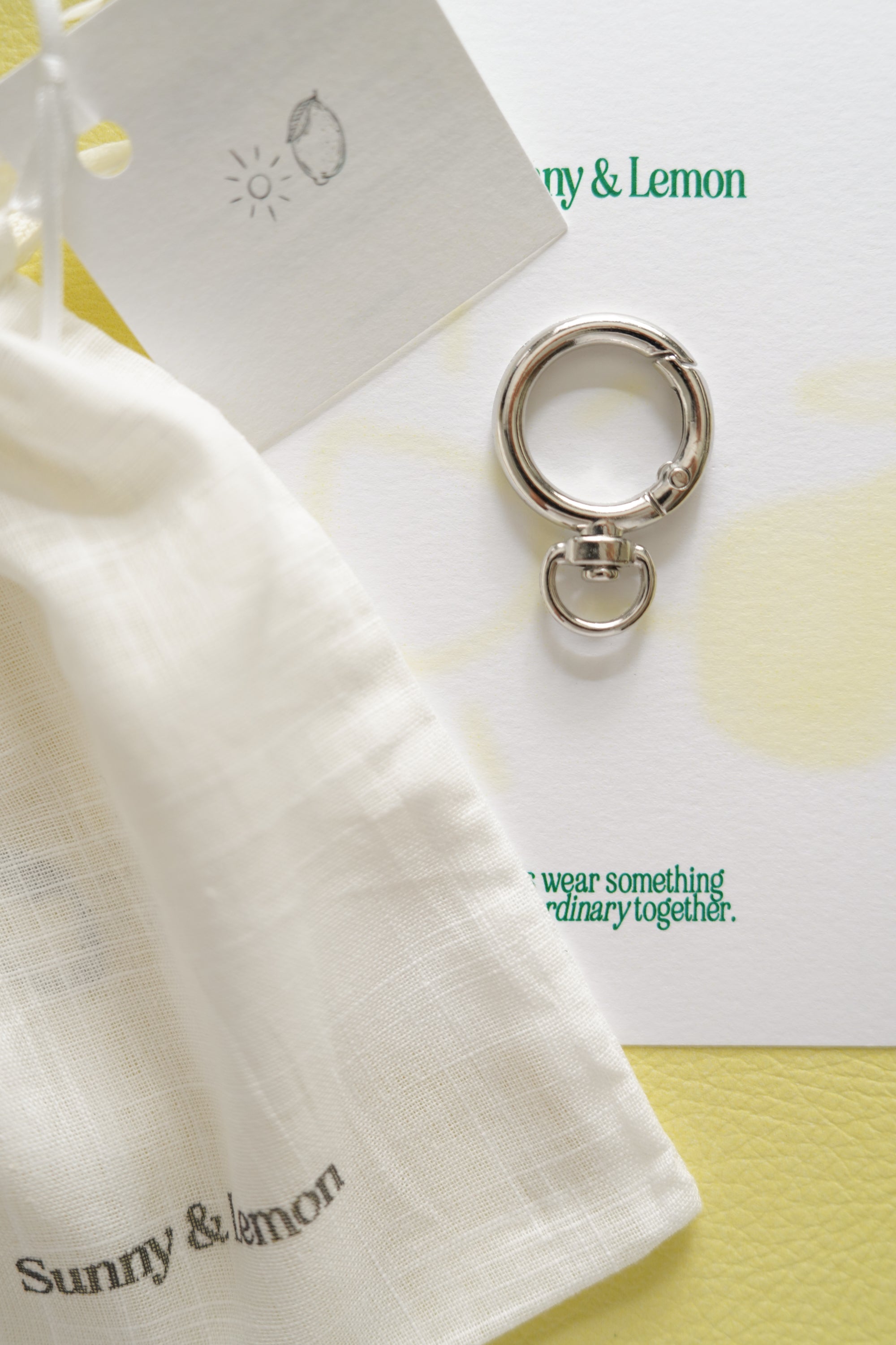 Silver Ring Clasp